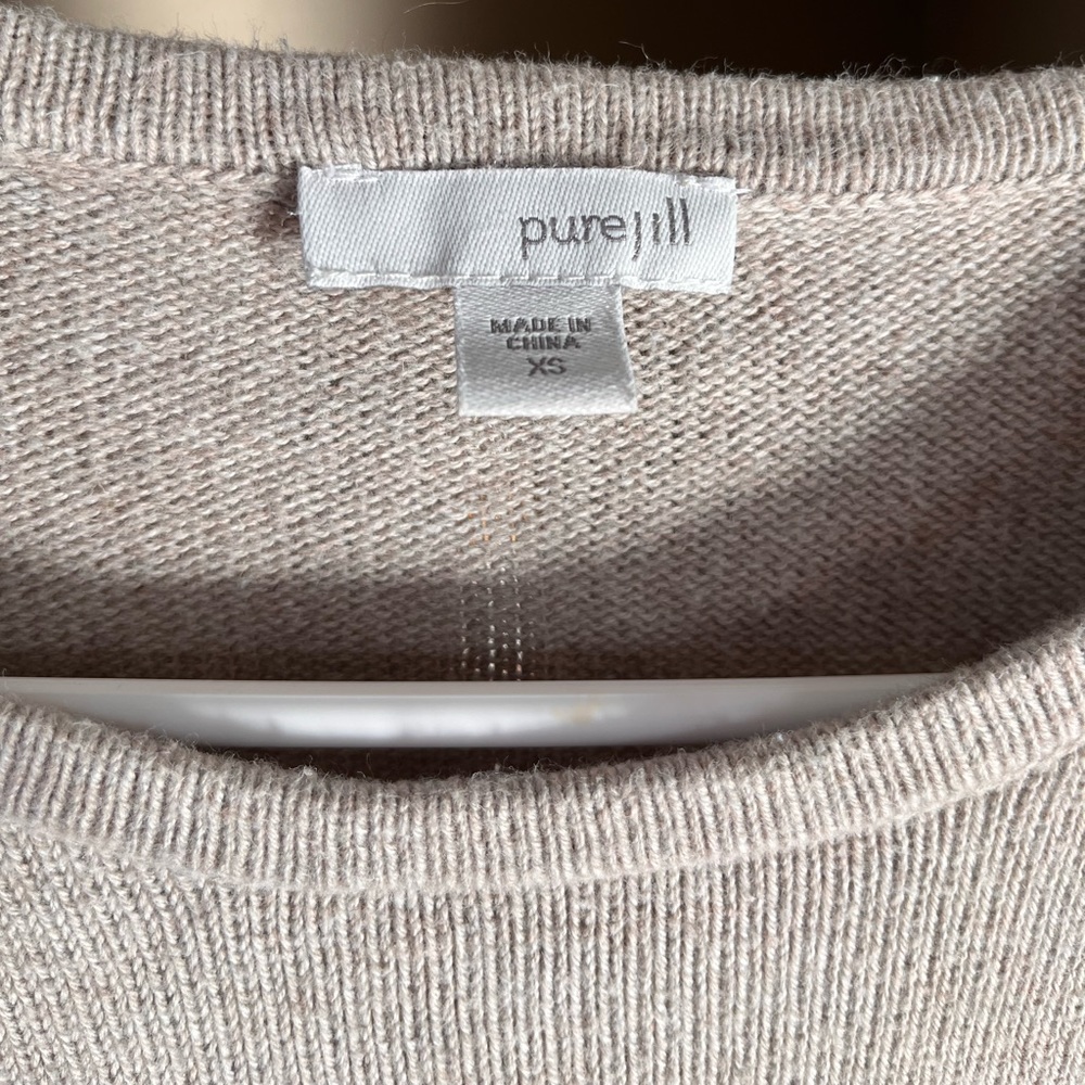 Tan sweater